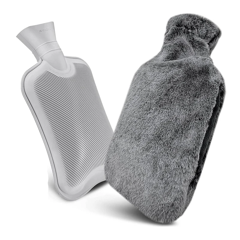 

Hot Water Bottle With Hand Pocket Warmer Cover Rubber Hot Water Bottle For Back Neck