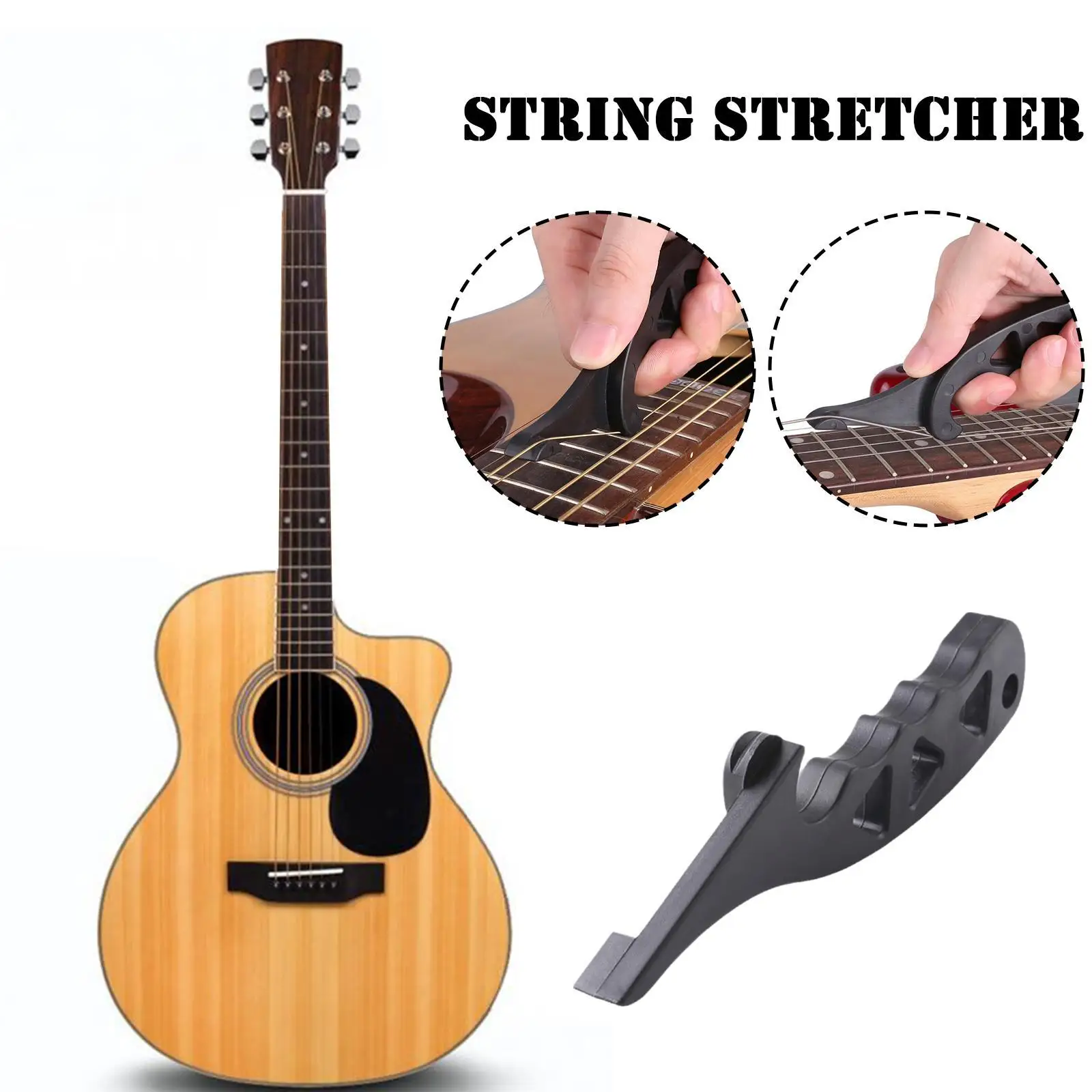 

Guitar String Stretcher Handle Make Stay In Tune Instantly For Acoustic Electric Guitar Violin bass Instrument Accessory Tool