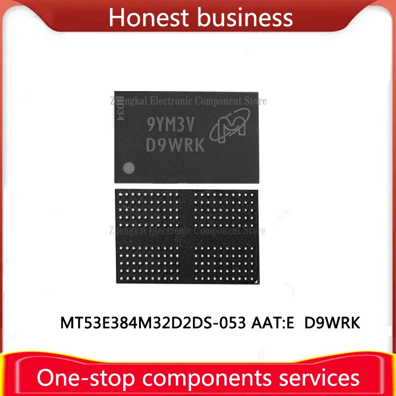 

MT53E384M32D2DS-053 AAT:E BGA200 LPDDR4 D9WRK 1.5G MT53E128M32D2FW-046 WT:A D8BBH 512MB MT53E256M32D2FW-046 AIT:B D9ZHJ 1GB