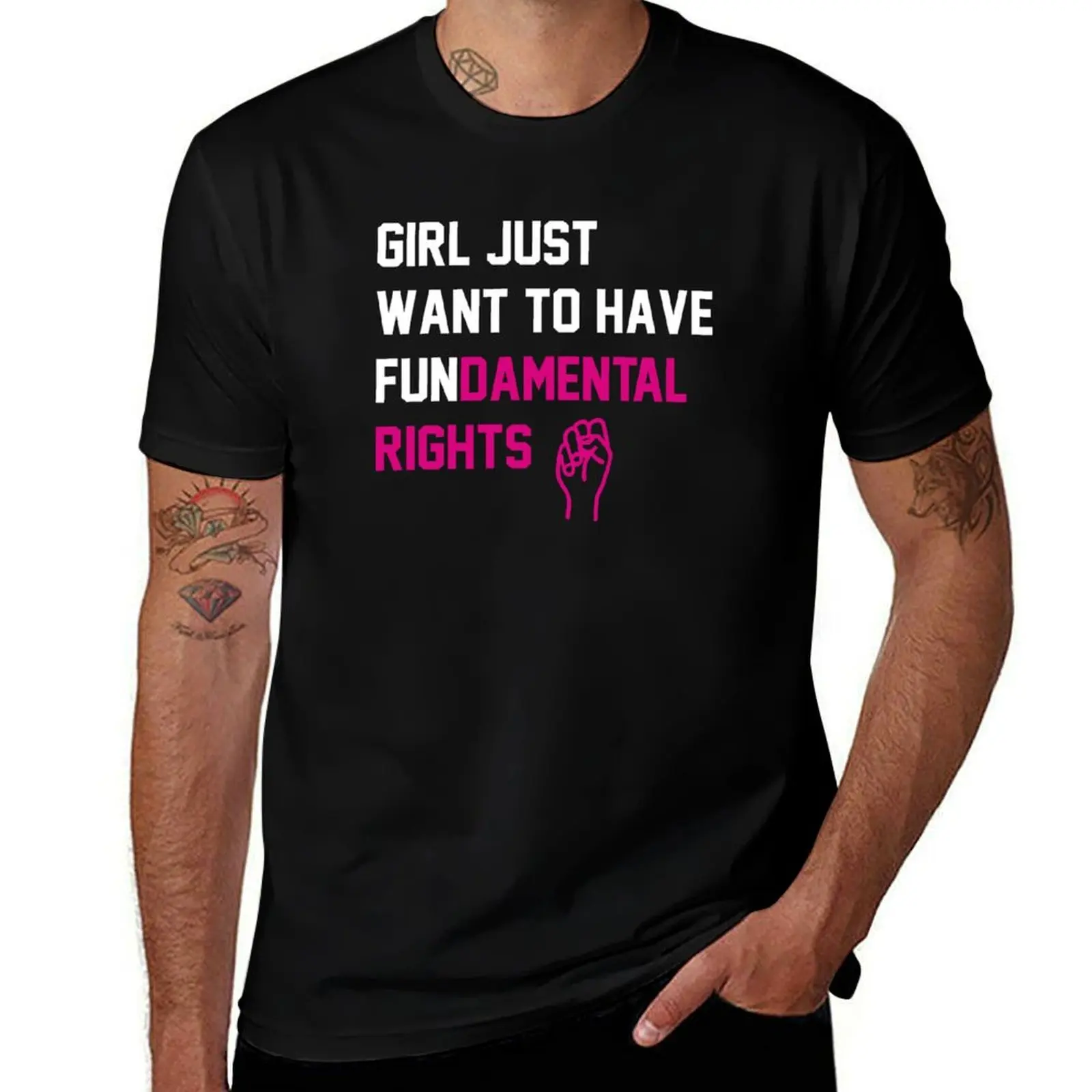Официальная футболка Cyndi Lauper's Girls Just Want to Have Fundamental Rights винтажная рубашка с аниме