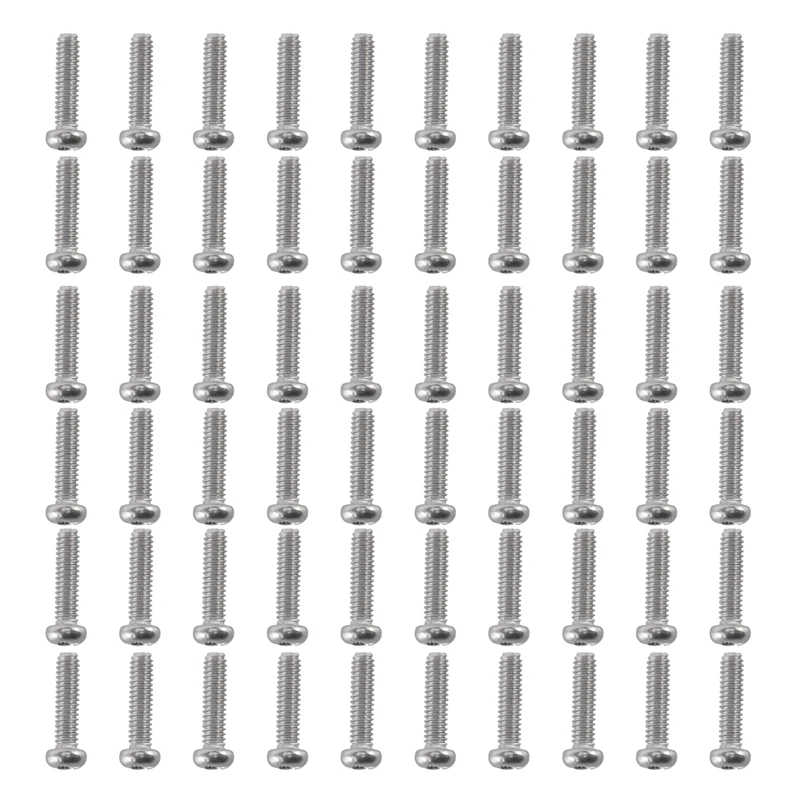

Fashionm2 X 8Mm 304 Stainless Steel Phillips Pan Head Screws Bolt 60Pcs