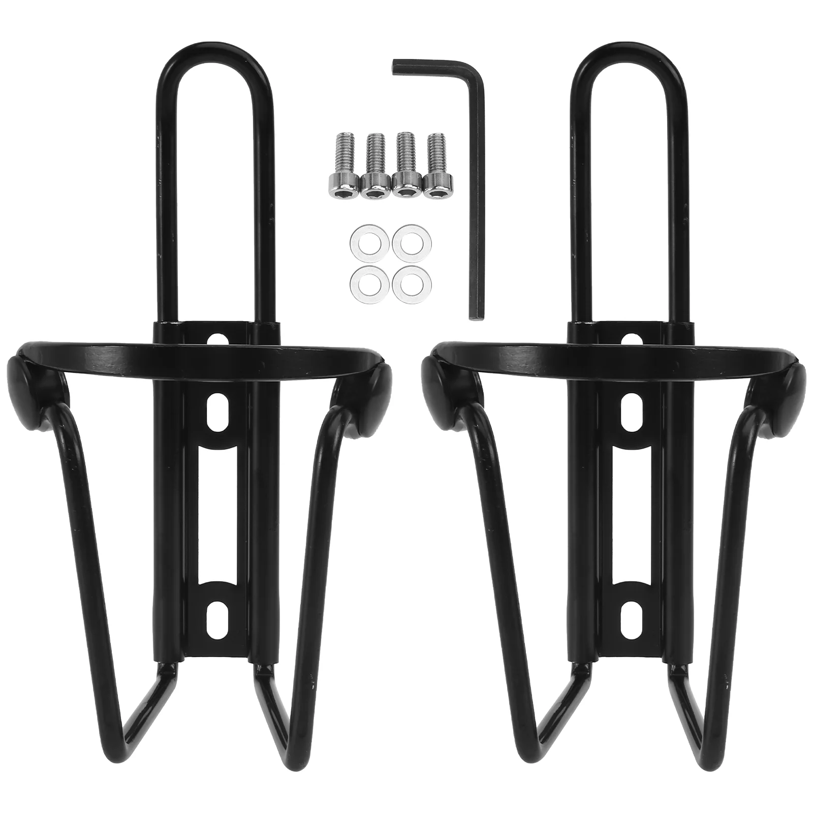 

2pcs Bike Water Bottle Holder Water Bottle Cage Lightweight Aluminum Alloy Bike Bottle Holder Rack for Road, Mountain Bike