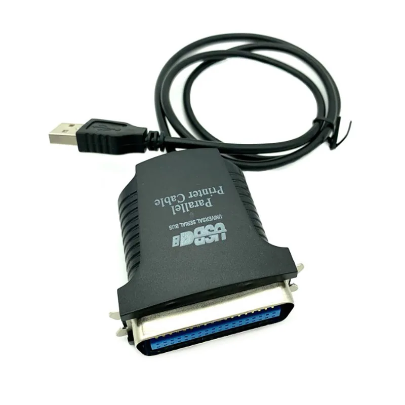 Фото USB 2,0-36-контактный параллельный кабель принтера IEEE 1284, адаптер, двунаправленный параллельный интерфейсный порт для компьютера, ПК, ноутбука №3