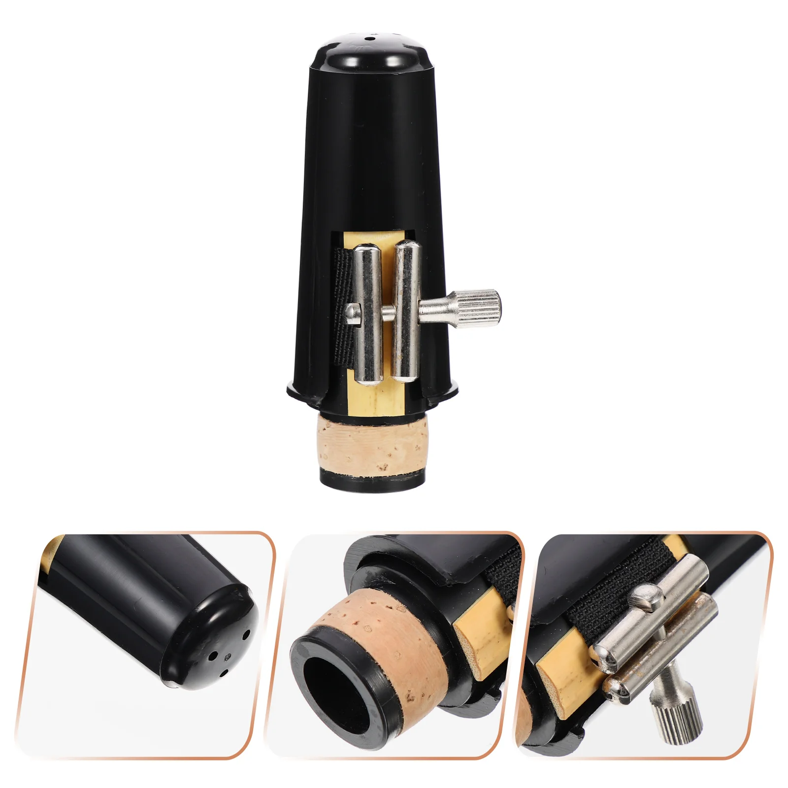 

Mouthpiece Clarinet Saxophone Reed Ligature Kit Accessories Cap Accessory Prime Kits Sax Musical Instrument Cover Hat Supplies