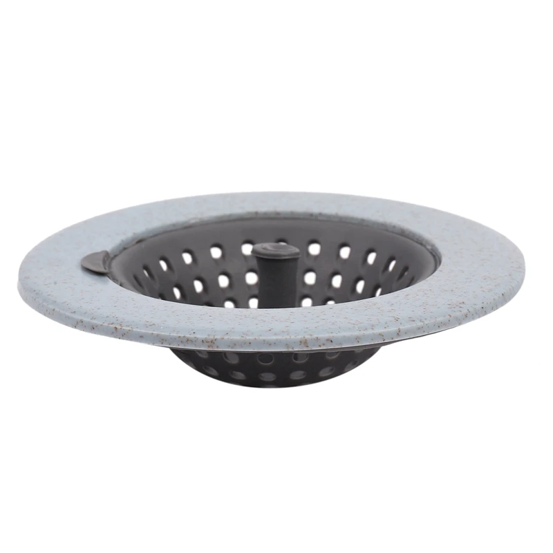 

4X Silicone Kitchen Sink Stopper Plug For Bath Drain Drainer Strainer Basin Water Rubber Sink Filter Cover