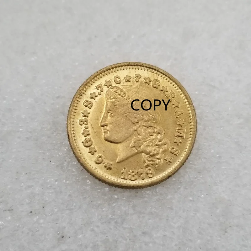

Antique Crafts USA 1879 Imitation Commemorative Coin copy