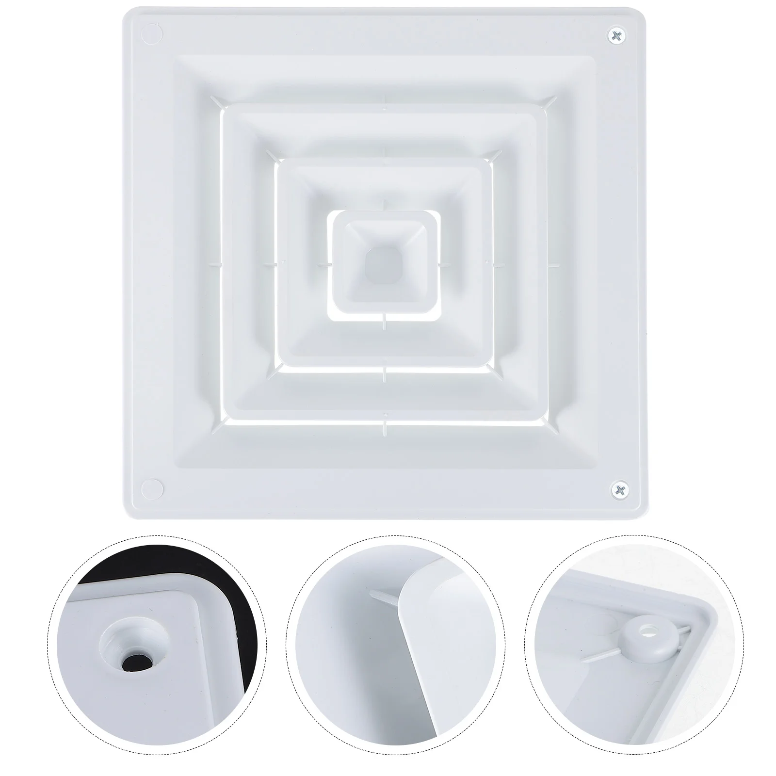 

Air Vent Cover Ventilation Grille Air Outlet Vent Cover Grille Register for Ceiling