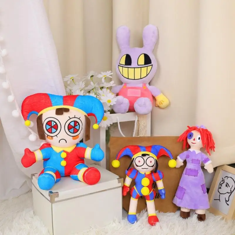 

Anime The Amazing Digital Circus 25Cm Plush Toy Kawaii Christmas Cute Plushies Room Decoration Baby Girls Children Birthday Gift