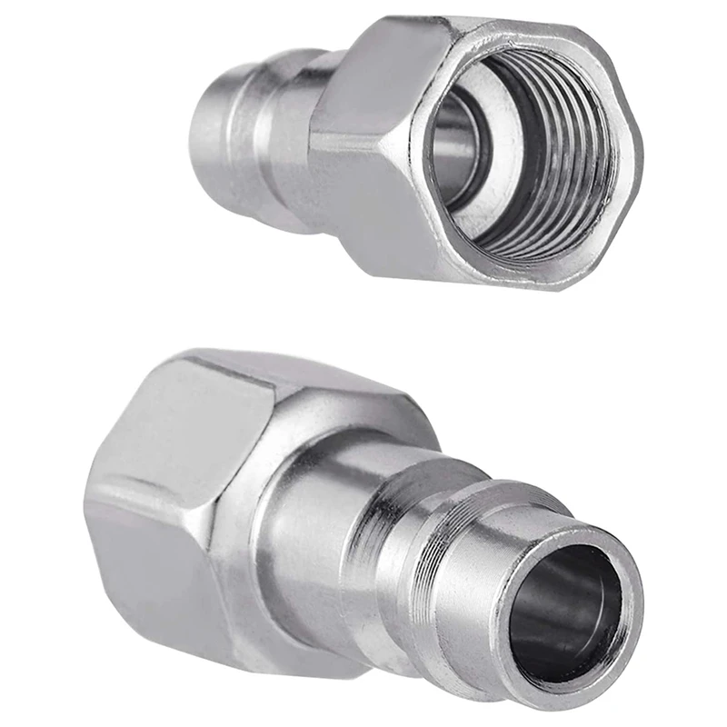 10 шт. евросоединители для шланга воздушной линии фитинги компрессора Резьба BSP 1/4