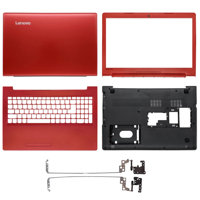 

NEW Laptop LCD Back Cover/Front Bezel/Palmrest/Bottom Case For Lenovo ideapad 310-15 310-15ISK 310-15ABR Top Case Red