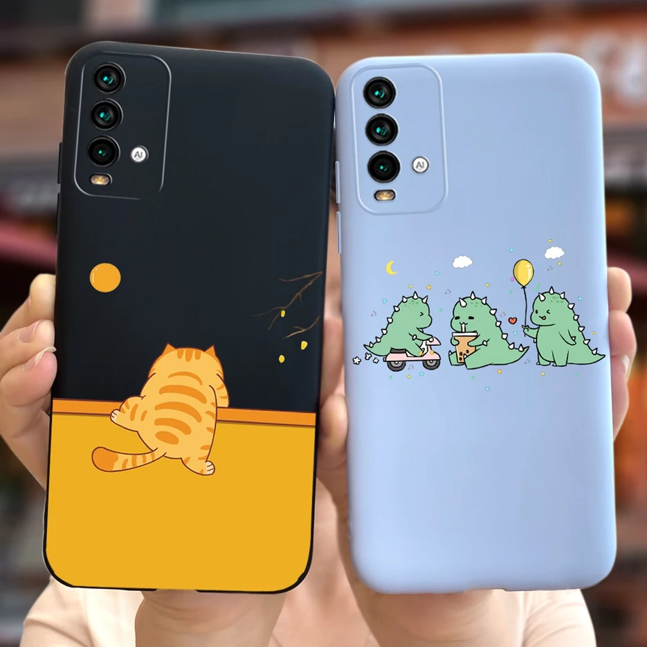 Чехол для Xiaomi Redmi 9T милый модный мультяшный чехол на заднюю панель 6 53 дюйма мягкий
