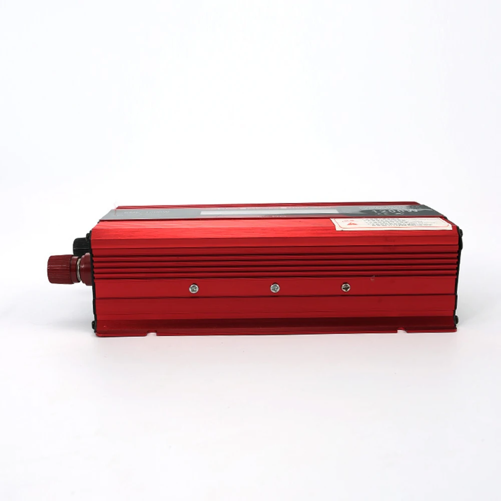 

12V/24V To 220 Car Inverter LCD Display Power Inverter Power Supply Solar Inverters Vehicle Electronics Display