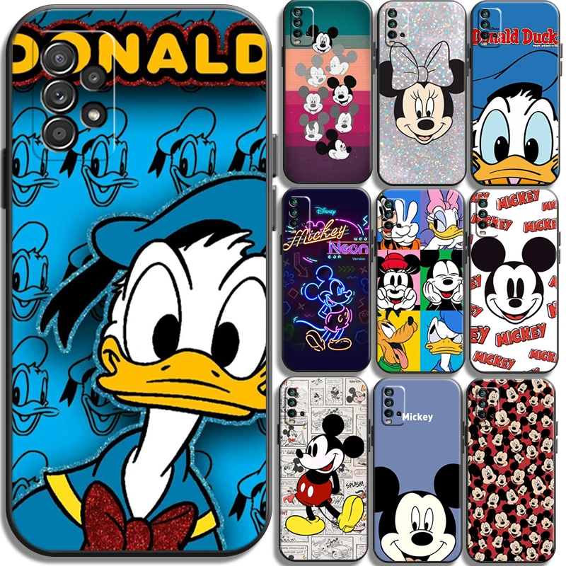 

Disney Mickey Cartoon Phone Cases For Xiaomi Redmi Note 10 10S 10 Pro POCO F3 GT X3 GT M3 Pro X3 NFC Soft TPU Back Cover Funda