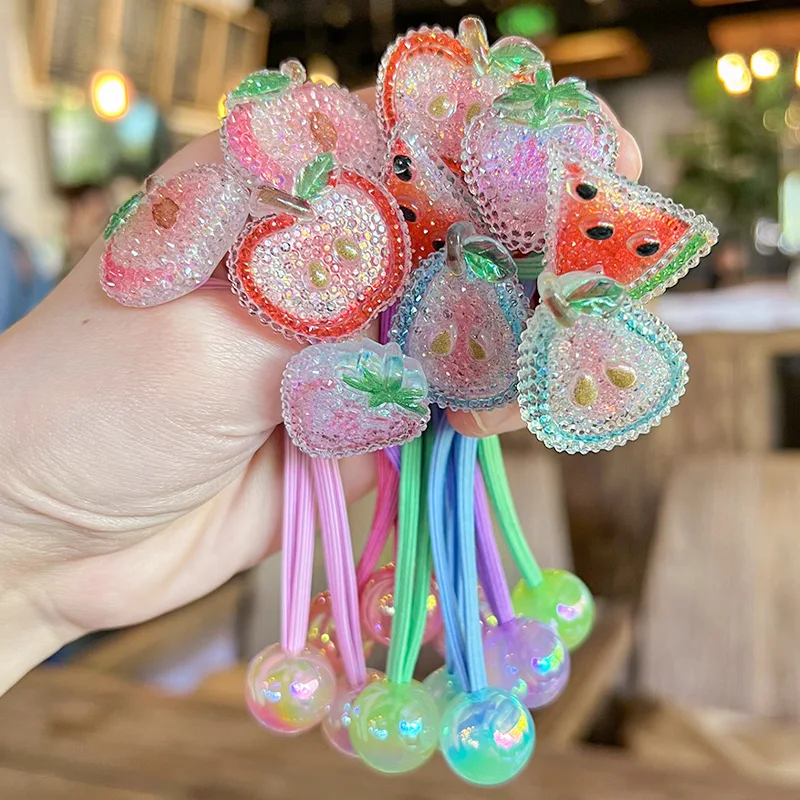 

2 шт./партия, нейлоновая эластичная резинка для волос