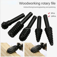 6mm shank rotary cutting tools for grinding woodworking knife wood carving tool burr set%ef%bc%8c5pcs drill bit set 1439