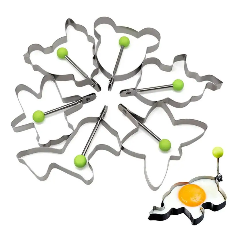 

Форма для яичницы, из нержавеющей стали, 6 типов