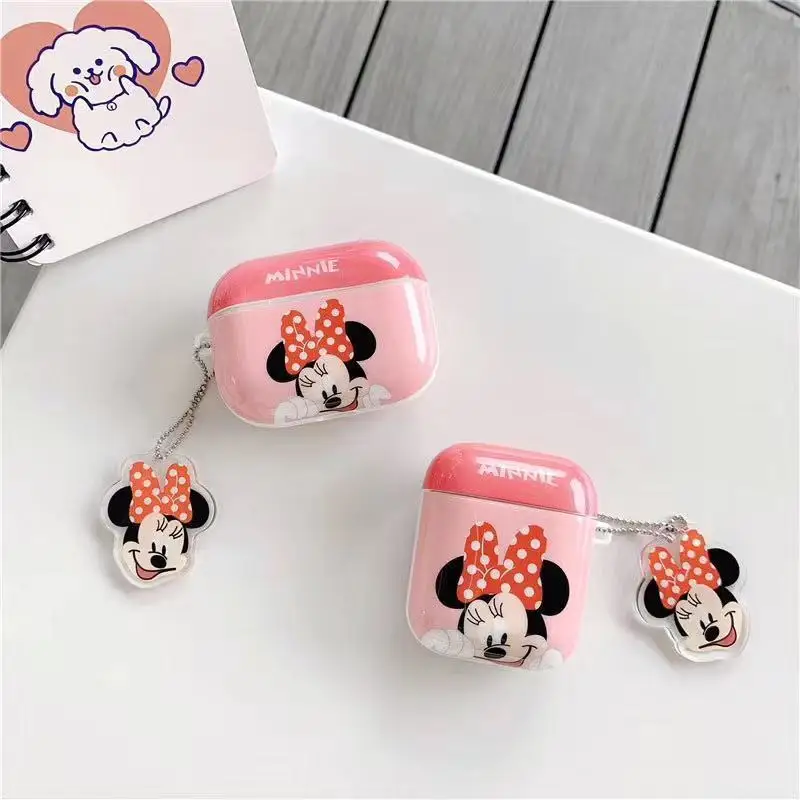 

Чехол для наушников Apple 3 Pro с Микки и Минни AirPods 1/2