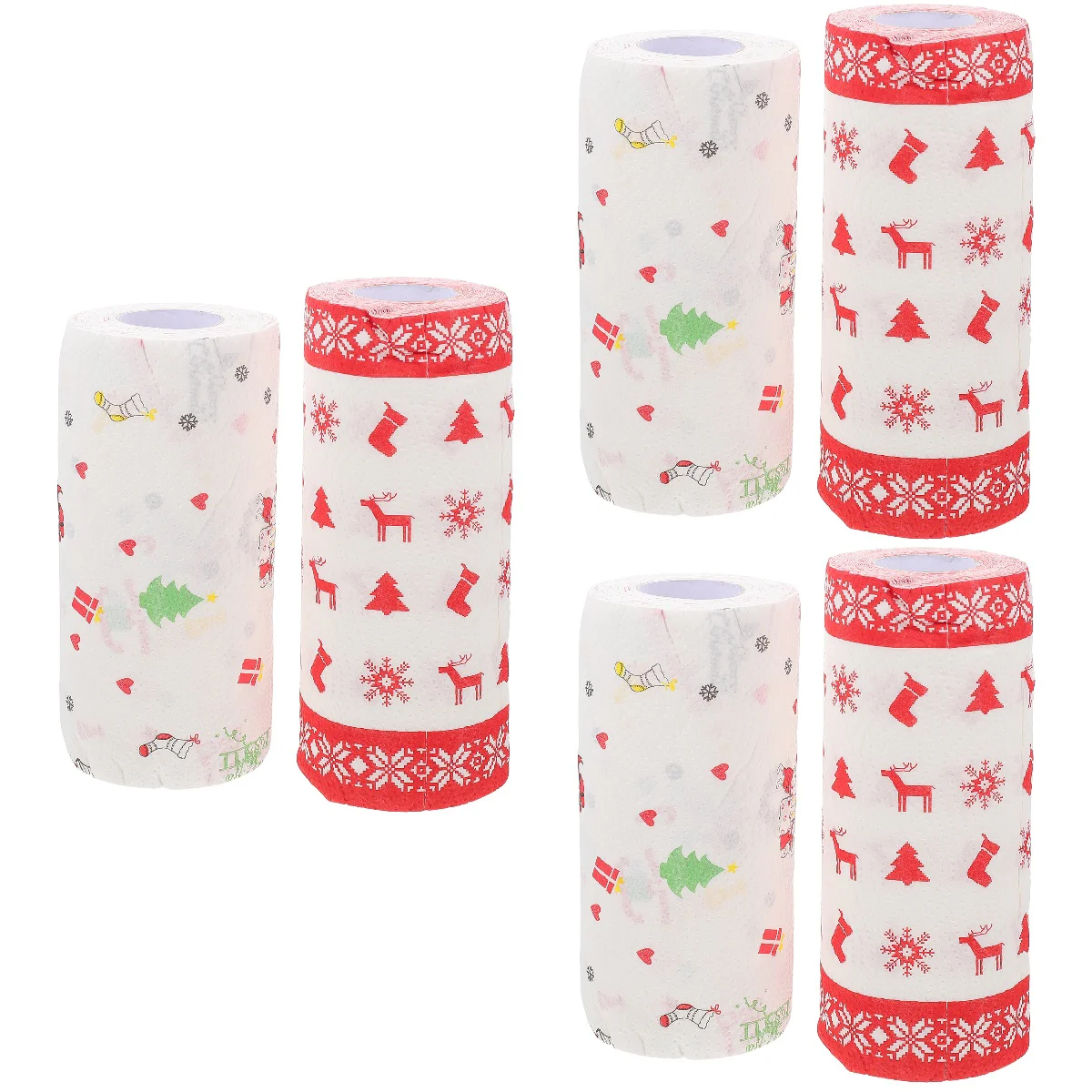 

Paper Roll Christmas Kitchen Waxtissue Toilettowel Oil Absorption Wrapping Soft Home Napkins Picnic Towels Rolls Sheet Liner