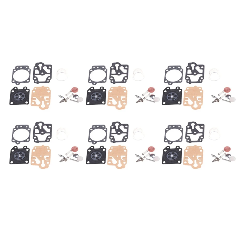 Набор для Ремонта Карбюратора MP15 MP11 TU26 40-5 44F-5 34F 36F 139F CG260 CG330 CG430 CG520 GX25 GX35 43CC 52CC 6