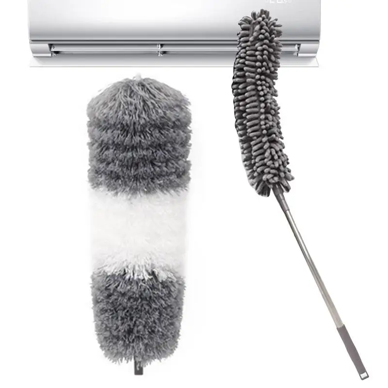 

Wall Cleaning Duster Portable Microfiber Webs Cleaning Brushes With Storage Hook Rooms Corner Crevice Duster Cleaning Kit For