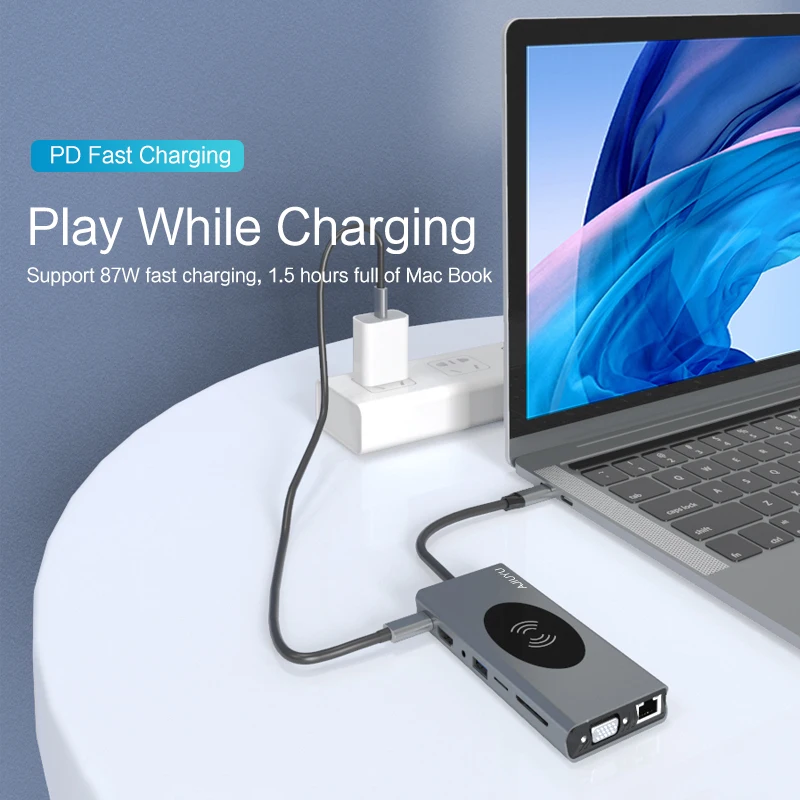 USB-концентратор Тип C на Multi USB 3 0 HUB HDMI адаптер док-станция для Microsoft Surface Pro 8 7 X GO IOS 1