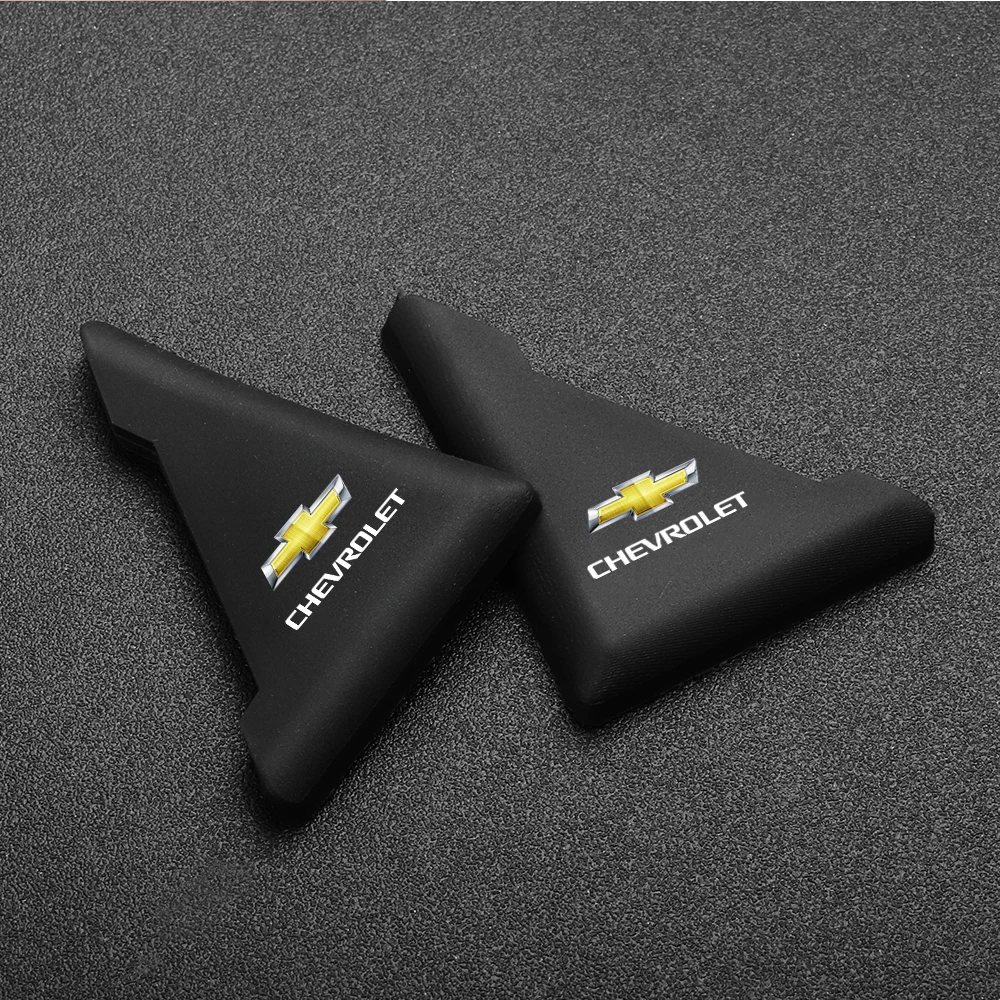 

2pcs Silicone Car Door Corner Cover Bumper Crash Scratch Protector Anti-Scratch Stickers For Chevrolet Cruze Lacetti Captiva