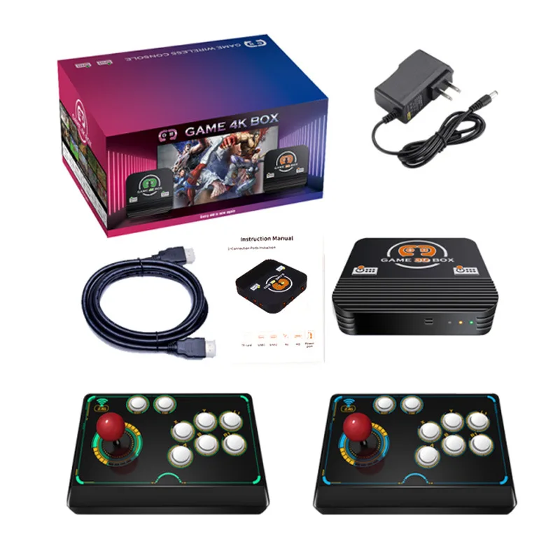 X6T Magic Box: большой аркадный джойстик беспроводная консоль домашняя телевизионная