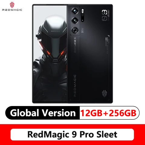 RedMagic 9 Pro глобальная версия телефон 6,8 "Q9 + Full Flat FHD + игровой телефон Snapdragon 8 Gen 3 6500 мАч 80 Вт зарядка 50 МП