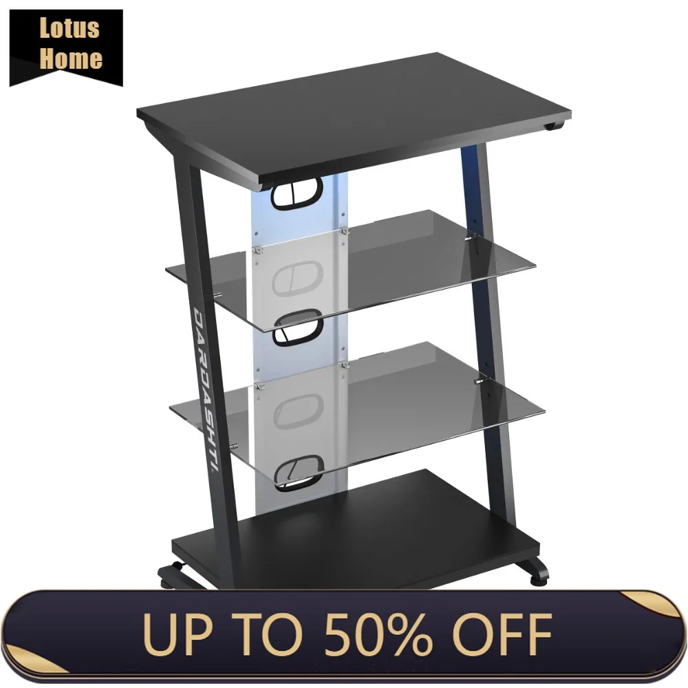 

4-уровневый стеллаж, стандартный стеллаж, органайзер, цвет арктический белый, Бесплатная доставка вещей для дома и Органайзеры для хранения