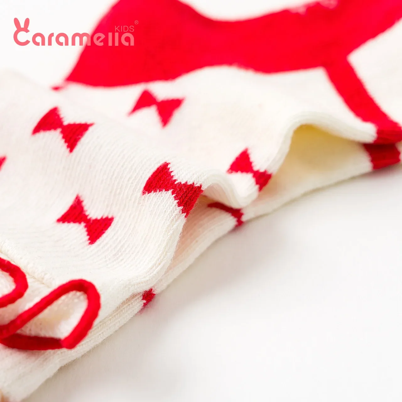 3 пары Carmella новые красные рождественские детские осенние и зимние теплые