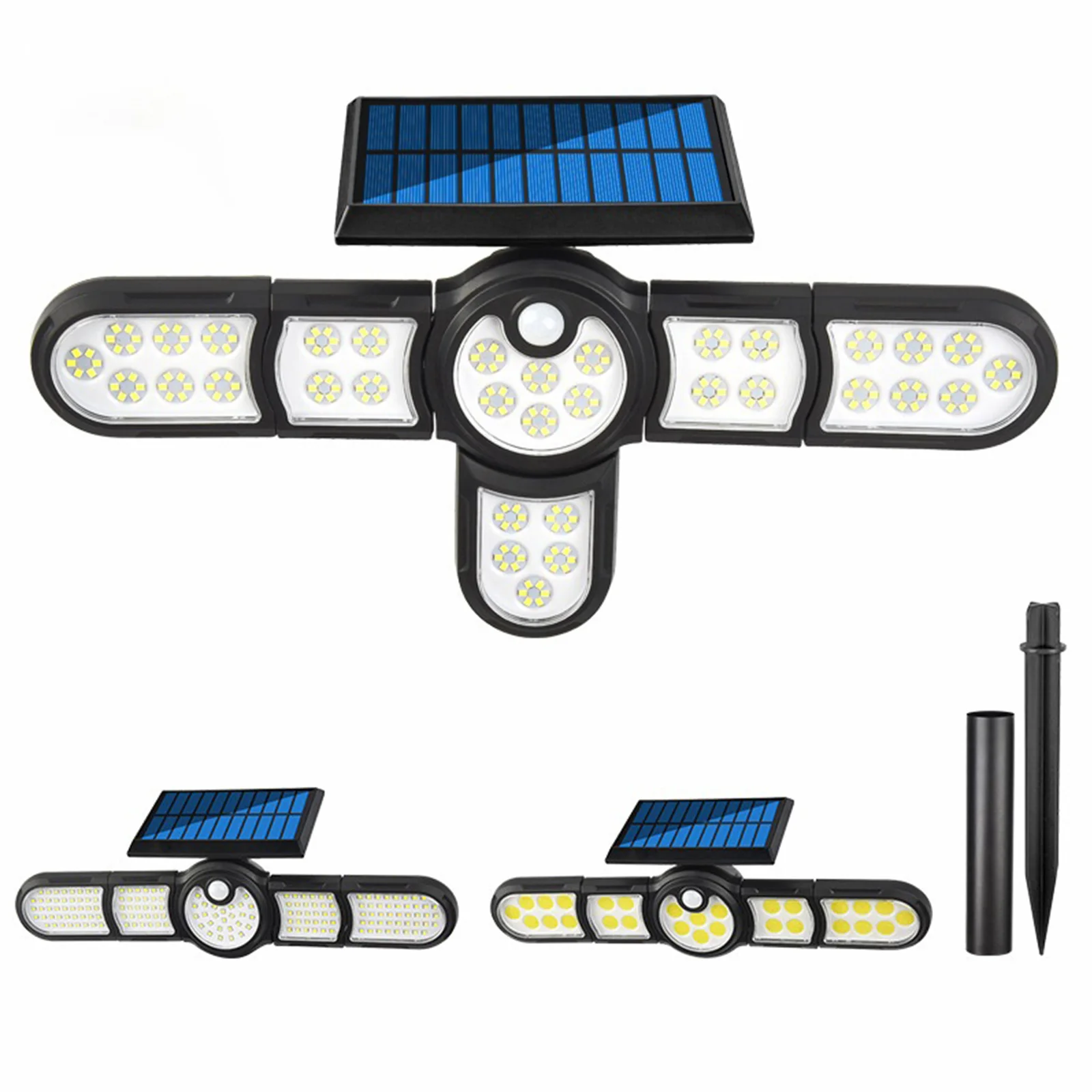 

Уличный настенный светильник на солнечной батарее, регулируемый поворот на 5/6 °