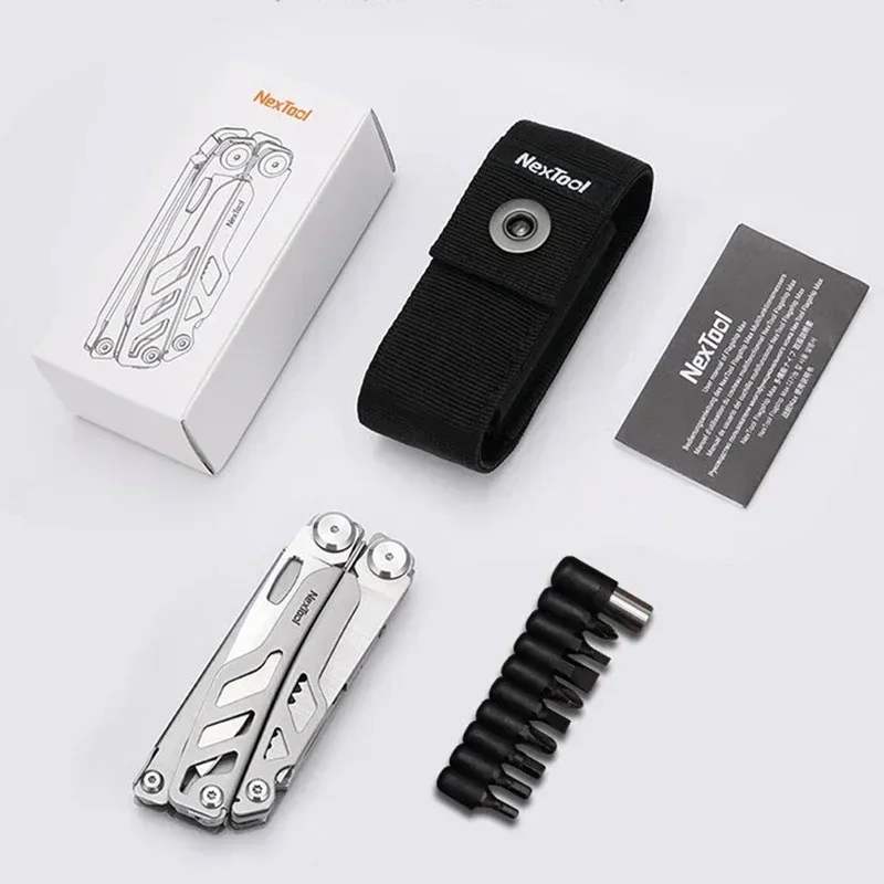 NexTool Флагманский Max 14 в 1, многофункциональные инструменты EDC, плоскогубцы, складной нож, большие ножницы, многофункциональный инструмент для выживания на природе, кемпинга (art.: 3920cbaec669f) - 3920cbaec669f
