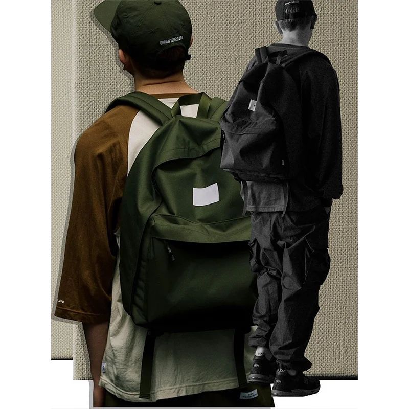

WTAPS Japanese Adventure-ready Backpack With Plenty Of Room And Waterproof Protection Large-capacity Student Schoolbag