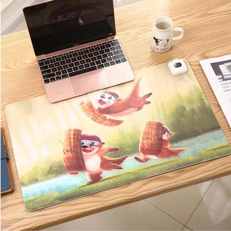 Настольный коврик с подогревом большой водонепроницаемый электрический теплый