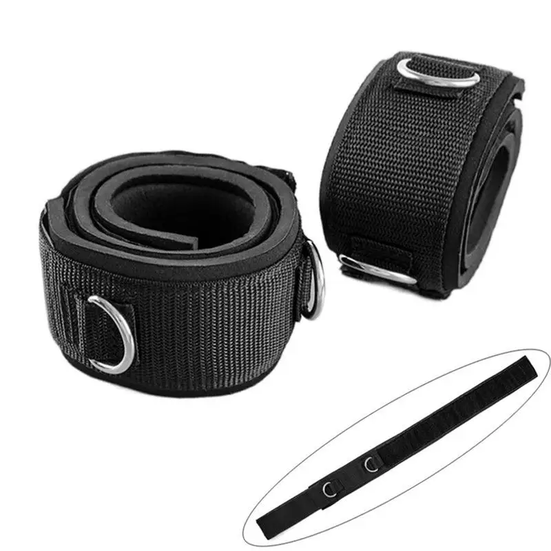 Ремни на бедра для фитнеса регулируемые ремни щиколотке с D-образным кольцом