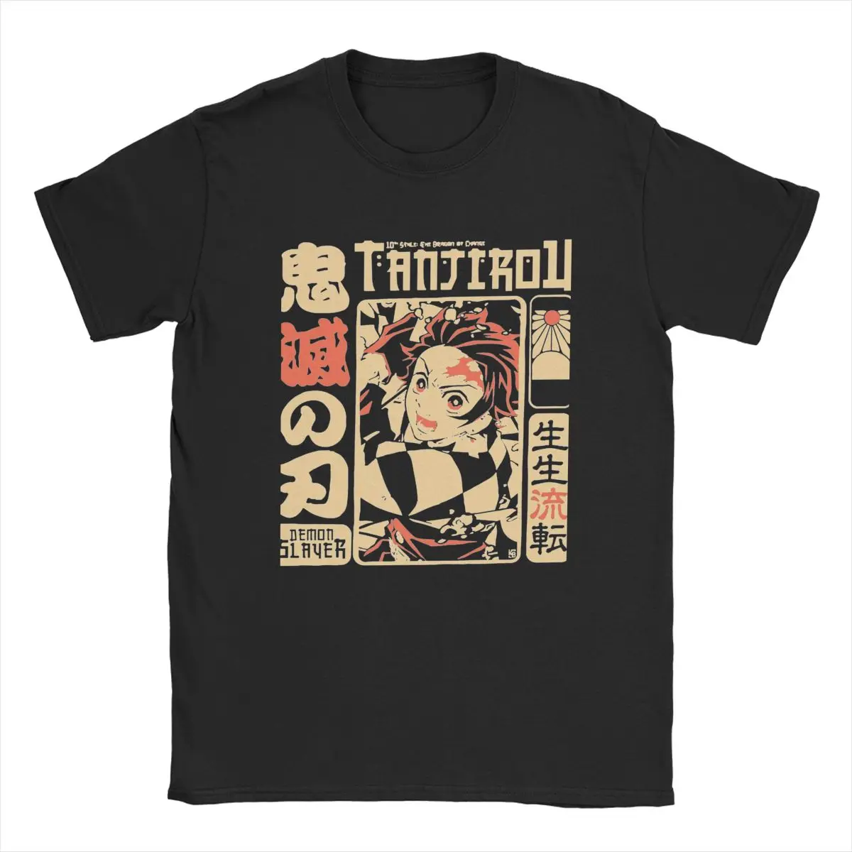 Мужская футболка из чистого хлопка с коротким рукавом и круглым вырезом