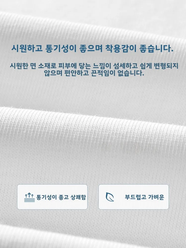 Hla/Hailan Home Cool Cotton Short-Sleeved T-shirt 2024 Summer New Thick Plate Printed round Neck Breathable Short T |