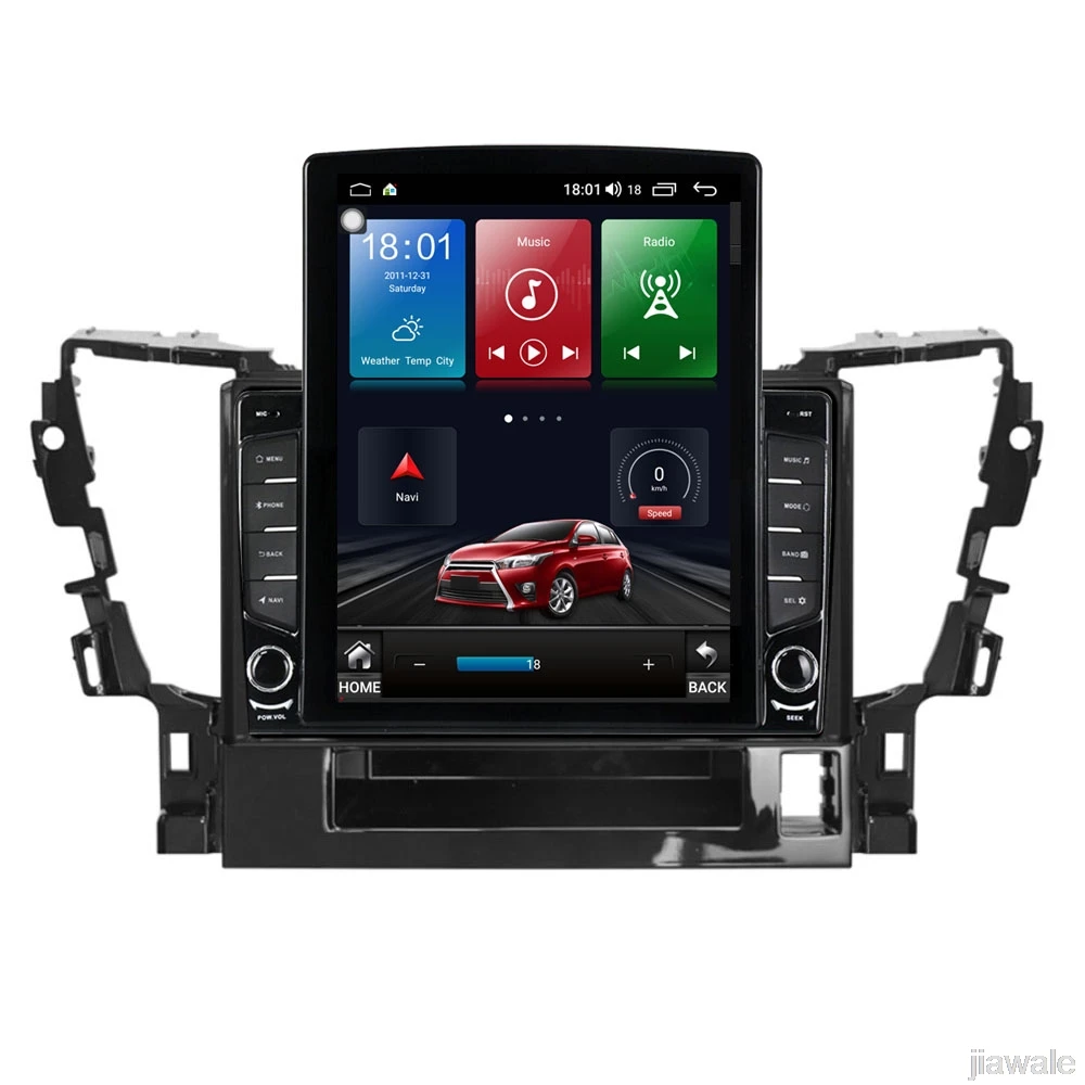 

9,7 "Восьмиядерный tesla стиль вертикальный экран Android 10 Автомобильный GPS стереоплеер для Toyota Alphard Vellfire 2015-2020