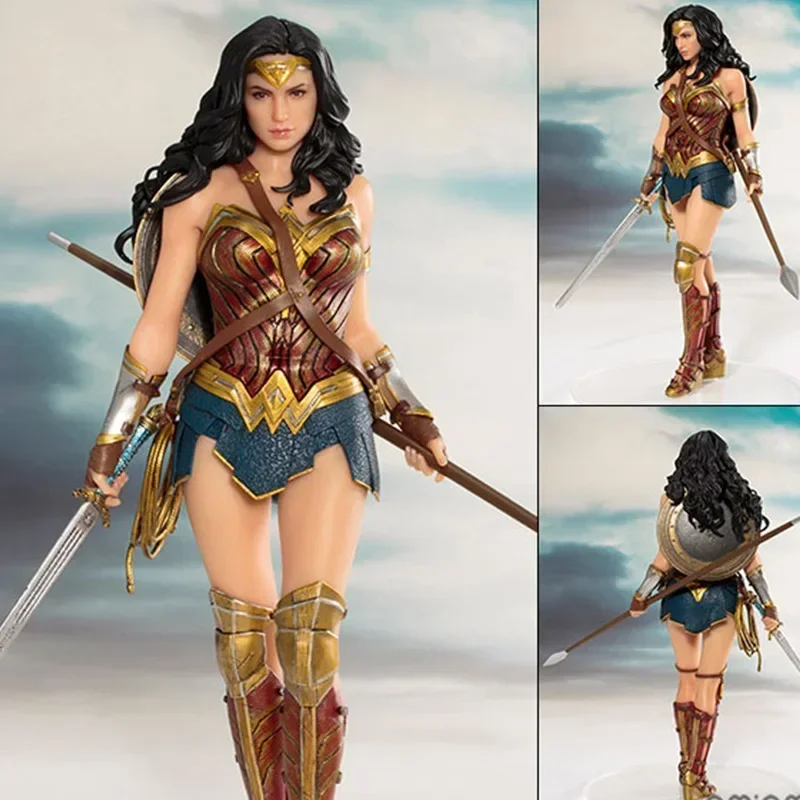 DC Heroes Wonder Woman Фигурка Игрушки Кукла 19 см Лига Справедливости ARTFX Статуя Коллекция
