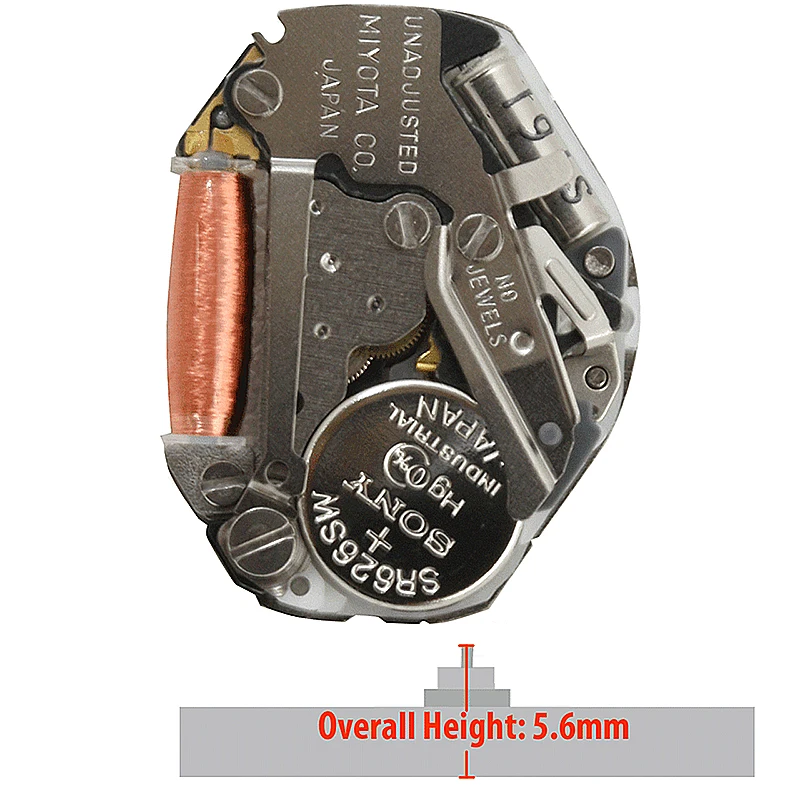 

Miyota 2033 Movement 3 Hands quartz movement Japan original watch mechanism parts New