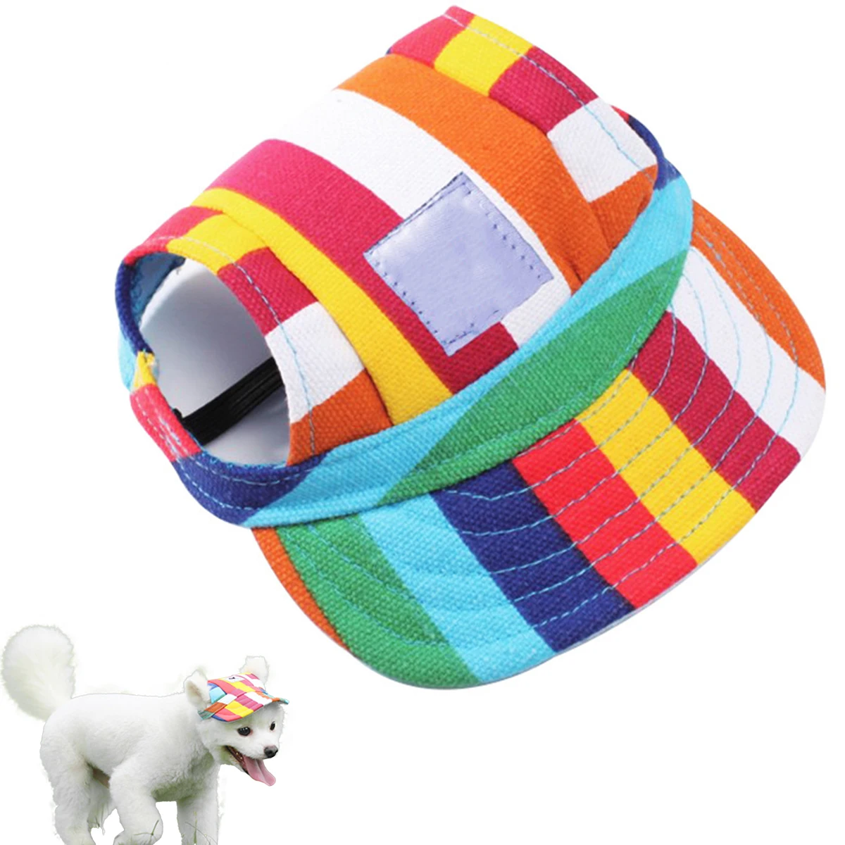 

Pet Dog Baseball Cap Adjustable Dog Outdoor Baseball Hat with Ear Holes Chin Strap dog dog dog dog dog dog