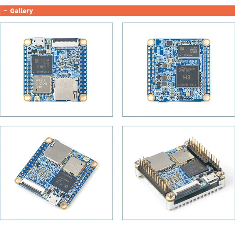 Для Nanopi NEOAir макетная плата 512 МБ RAM Wifi и Bluetooth 8 ГБ Emmc Allwinner H3 четырёхъядерный