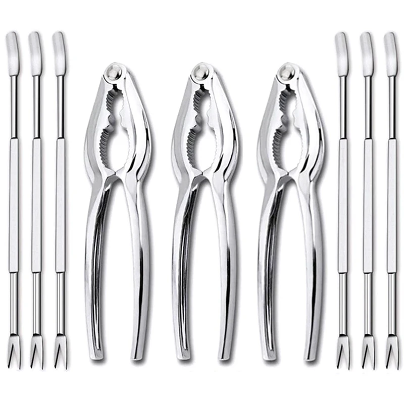 

Набор орехов для морепродуктов, нож для орехов крабов омаров, кухонные наборы для моллюсков, лобстер, 36 упаковок