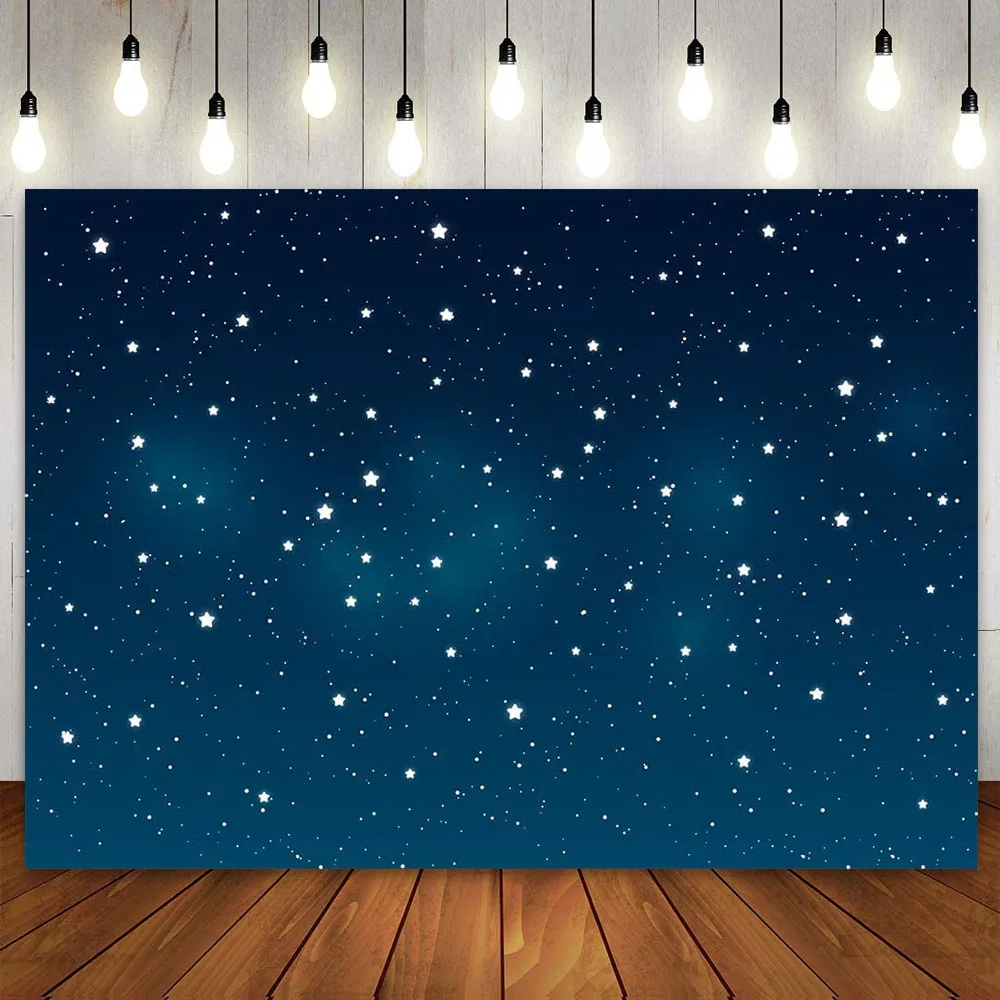 

7x5ft Vinyl Galaxy Stars Sky Space Backdrop Birthday Party Wall Decor Table Banner Poster Photography Background Photo Booth