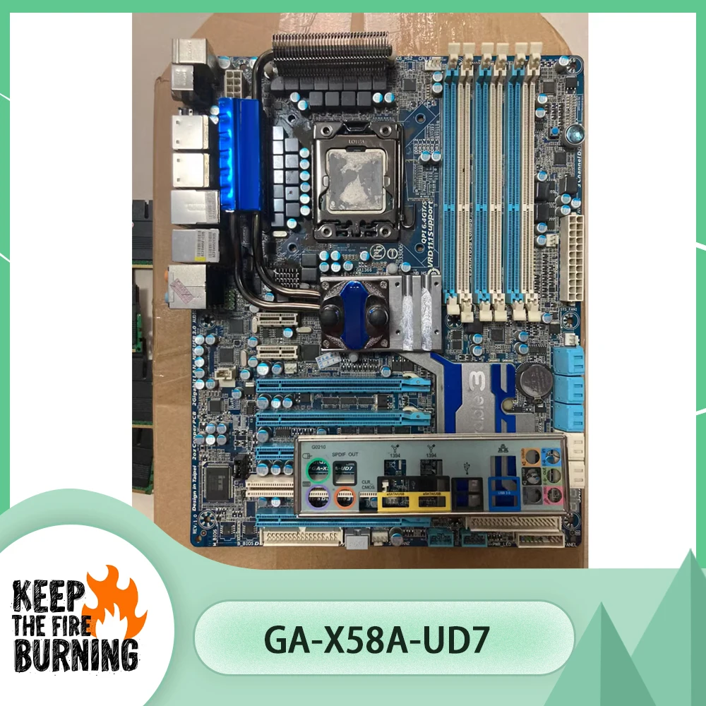 X58A-UD7 для материнской платы Gig-abyte LGA1366 GA-X58A-UD7