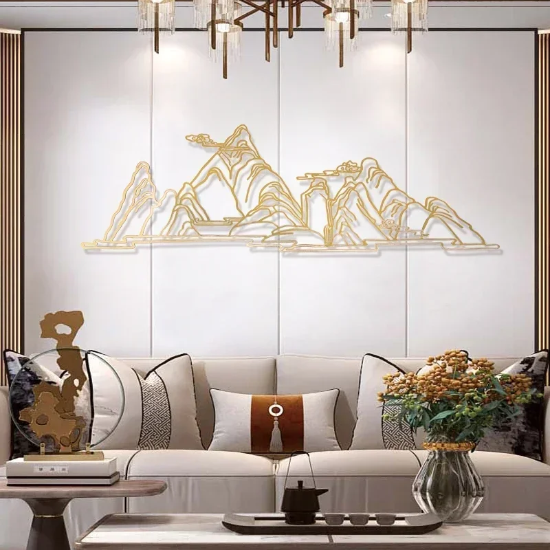 Подвеска для гостиной дивана фон настенные украшения светильник столовой