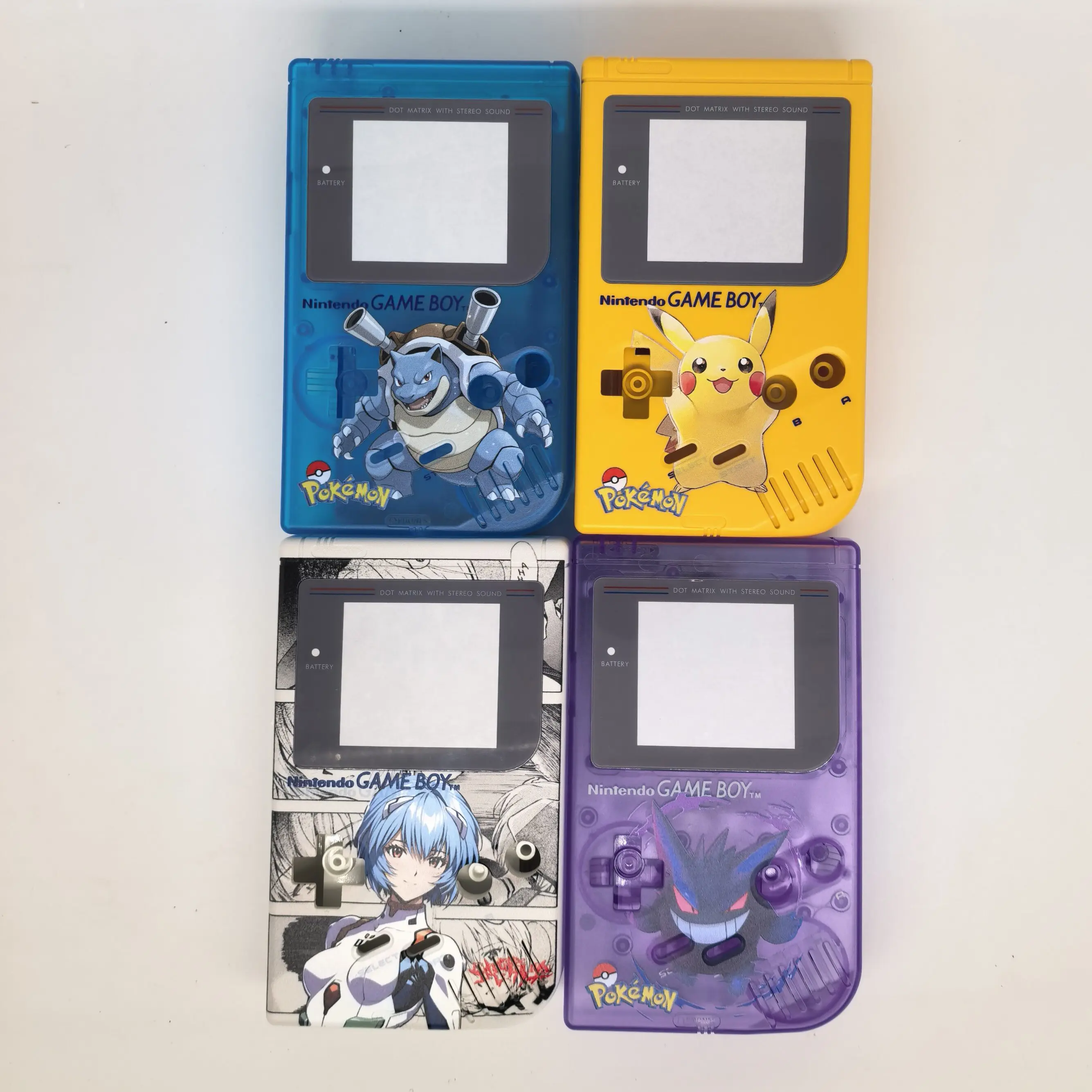 Фото Корпуса для Gameboy Color (GBC) в стиле Pokémon, лимитированная серия, сменные корпуса, аксессуары для игровой периферии, подарки на день рождения для мальчиков №2
