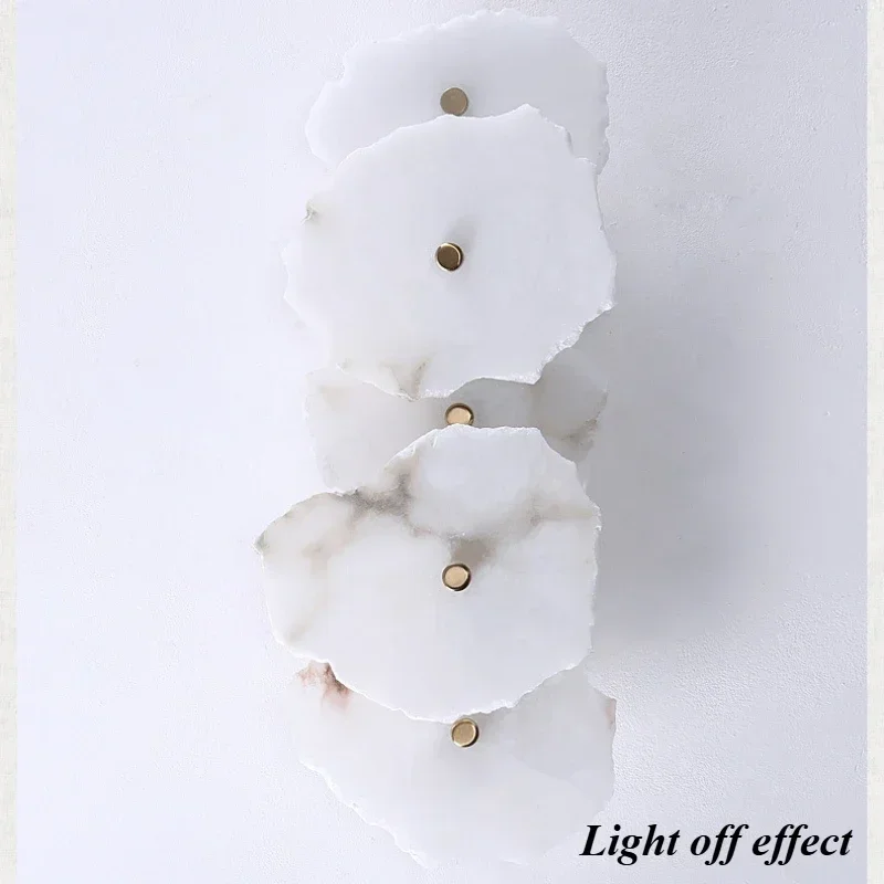 SANDYHA минималистичный настенный светильник из мрамора