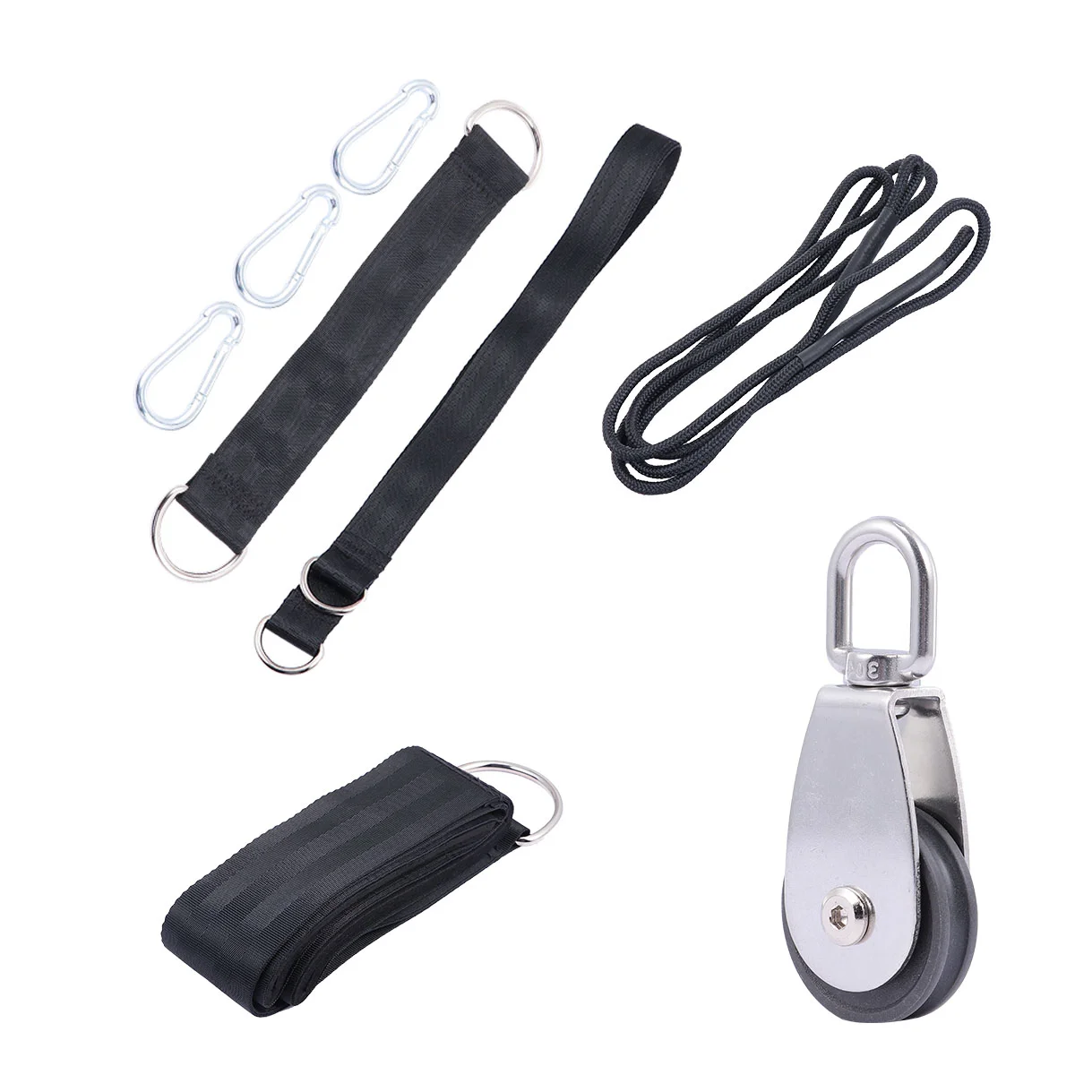 Фитнес-набор Кабельная машина Тренировочные веревки DIY Загрузочный шкив Система