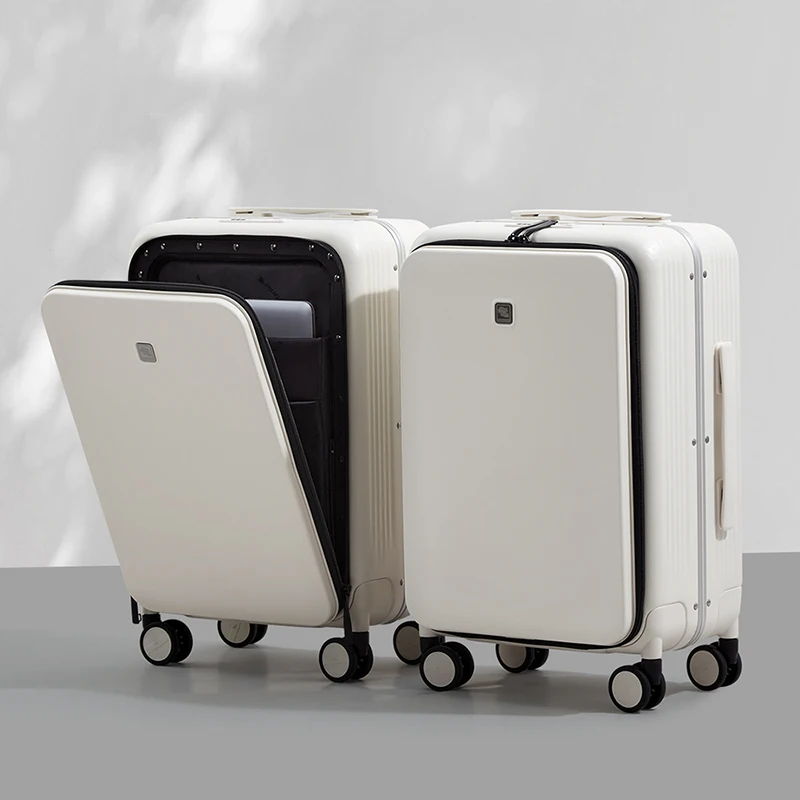 Hanke 2022 New Design Luggage Business Travel Suitcase Carry-ons Cabin Trolley Rolling Spinner Wheels Luggage Travel Suitcase